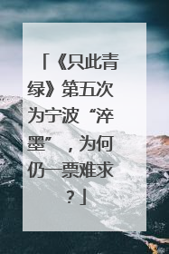 《只此青绿》第五次为宁波“淬墨”，为何仍一票难求？