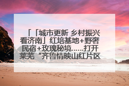 「城市更新 乡村振兴看济南」红培基地+野奢民宿+玫瑰秘境……打开莱芜“齐鲁情映山红片区”的破圈秘籍