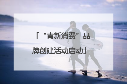 “青新消费”品牌创建活动启动