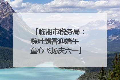 临湘市税务局：粽叶飘香迎端午 童心飞扬庆六一