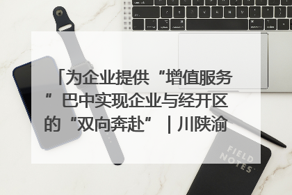 为企业提供“增值服务”巴中实现企业与经开区的“双向奔赴”｜川陕渝网络名人巴中行