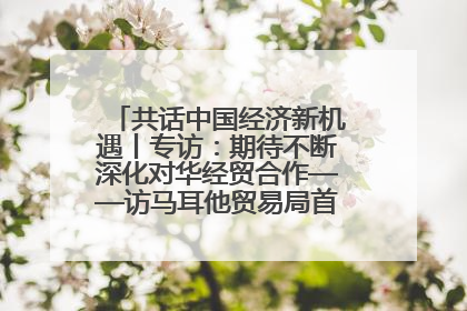 共话中国经济新机遇丨专访：期待不断深化对华经贸合作——访马耳他贸易局首席执行官布蒂吉格