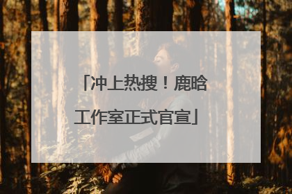 冲上热搜！鹿晗工作室正式官宣