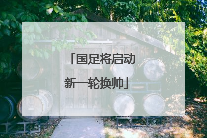 国足将启动新一轮换帅