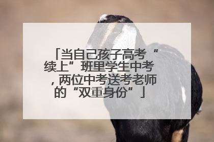 当自己孩子高考“续上”班里学生中考，两位中考送考老师的“双重身份”