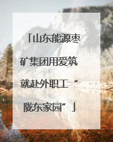 山东能源枣矿集团用爱筑就赴外职工“陇东家园”