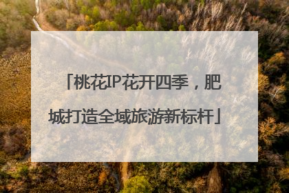 桃花IP花开四季，肥城打造全域旅游新标杆