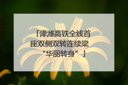 津潍高铁全线首座双侧双转连续梁“华丽转身”