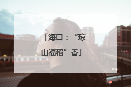 海口：“琼山福稻”香