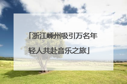 浙江嵊州吸引万名年轻人共赴音乐之旅