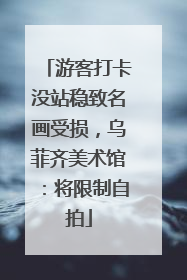 游客打卡没站稳致名画受损，乌菲齐美术馆：将限制自拍