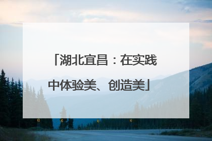 湖北宜昌：在实践中体验美、创造美
