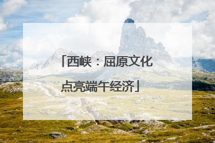 西峡：屈原文化点亮端午经济