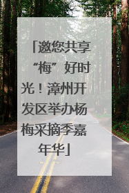 邀您共享“梅”好时光！漳州开发区举办杨梅采摘季嘉年华